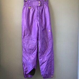 DESCENTE Vintage Purple Ski Pants